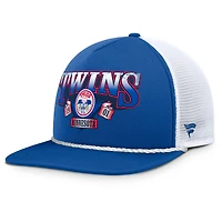 Men's Fanatics Royal/White Minnesota Twins Recall Snapback Hat