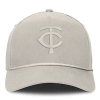 Casquette ajustable Fanatics Stone Minnesota Twins Undertone A-Frame pour homme