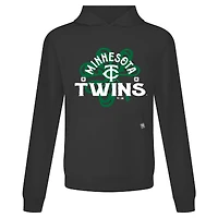 Sweat à capuche noir pour homme Minnesota Twins St. Patrick's Day Relay Shamrock