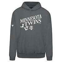Sweat à capuche gris pour homme Minnesota Twins St. Patrick's Day Levelwear