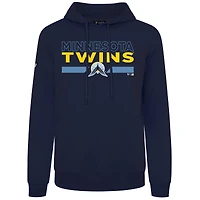 Sweat à capuche bleu marine pour homme Levelwear des Twins du Minnesota Accolade Podium No Hitter