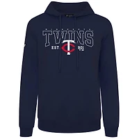 Sweat à capuche bleu marine pour homme Levelwear des Twins du Minnesota Accolade Podium Textbook