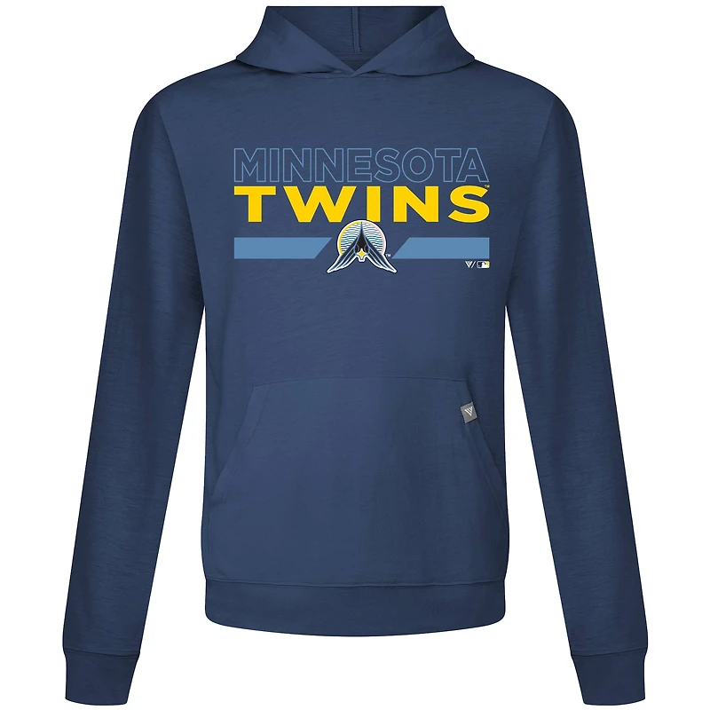 Men's Levelwear Navy Minnesota Twins City Connect Relay No Hitter Pullover Hoodie