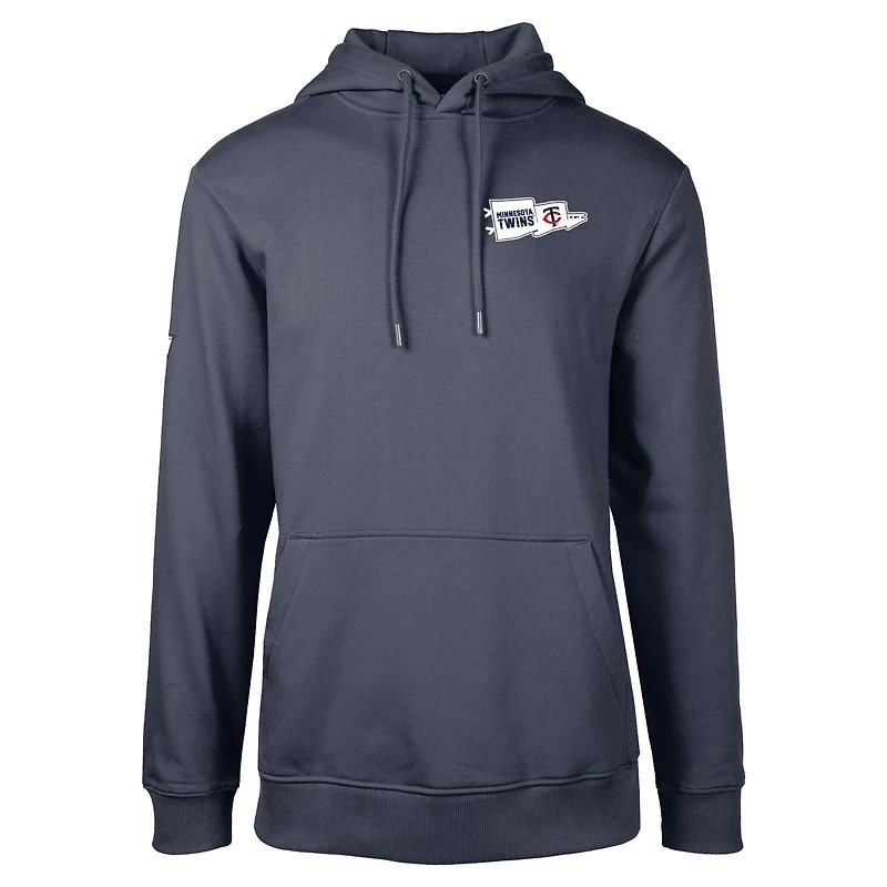 Men's Levelwear Navy Minnesota Twins Podium Rafters Pullover Hoodie