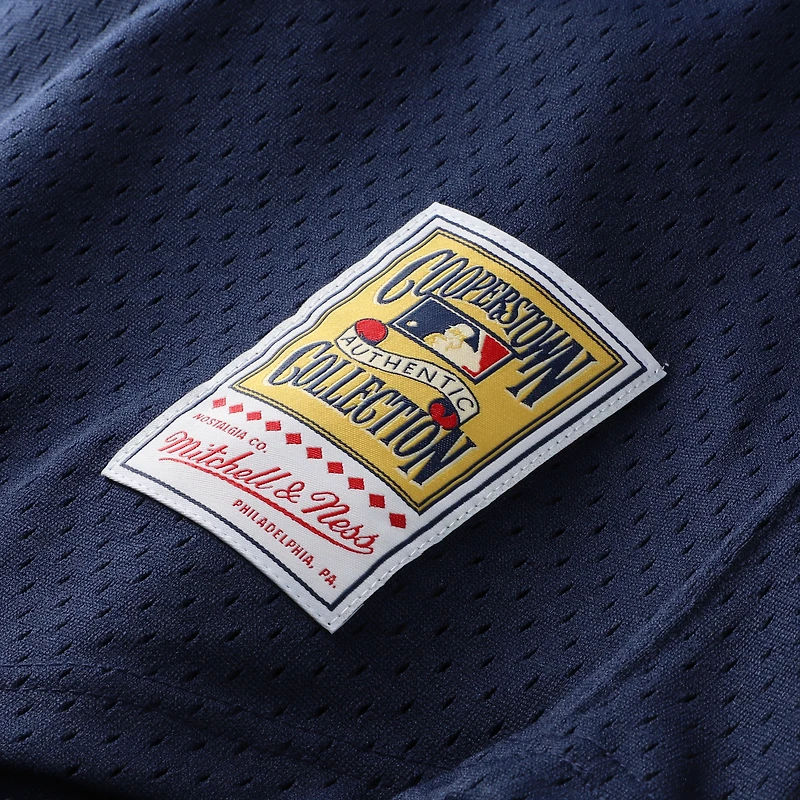 Men's Mitchell & Ness David Ortiz Navy Minnesota Twins 2002 Cooperstown Collection Mesh Batting Practice Jersey