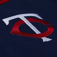 Men's Mitchell & Ness  Navy Minnesota Twins Wild Pitch Ringer T-Shirt