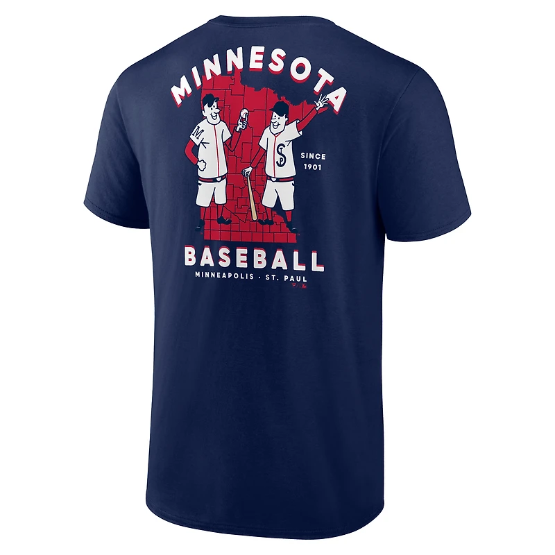 Men's Navy Minnesota Twins Bring It T-Shirt