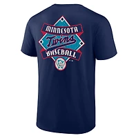 Men's  Navy Minnesota Twins Cooperstown Collection Field Play T-Shirt
