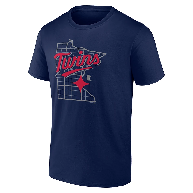 Men's  Navy Minnesota Twins Hometown Pride T-Shirt