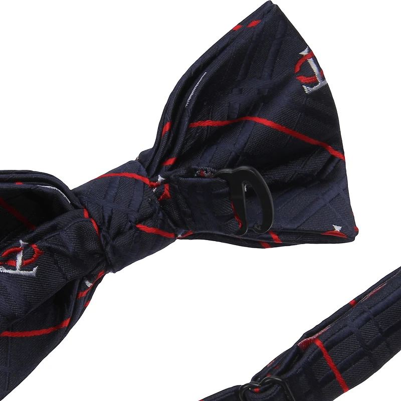 Nœud Papillon Homme Bleu Marine Minnesota Twins Oxford