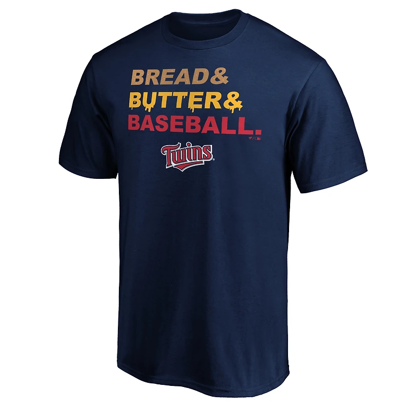 Men's Navy Minnesota Twins Team Adrenaline T-Shirt