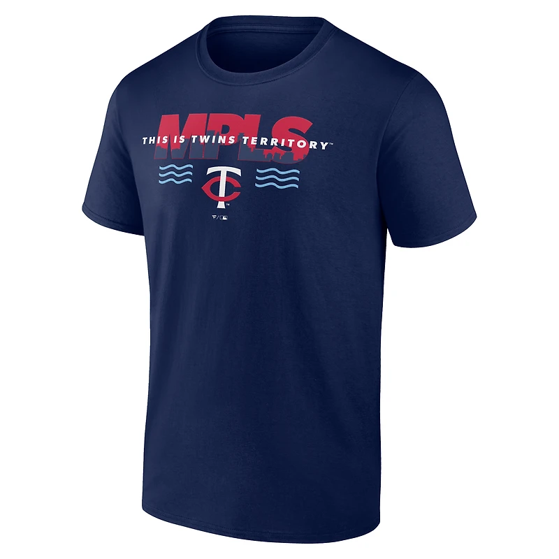 Men's Navy Minnesota Twins Territory T-Shirt