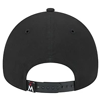 Men's New Era Black Minnesota Twins 9FORTY A-Frame Adjustable Hat