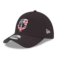 Men's New Era Black Minnesota Twins America 250 39THIRTY Flex Hat