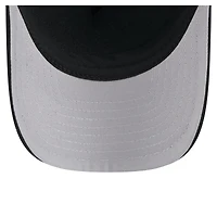 Men's New Era Black Minnesota Twins City Initial 9FORTY A-Frame M-Crown Adjustable Trucker Hat
