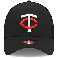 Casquette Flex 39THIRTY noire avec logo Minnesota Twins New Era pour homme