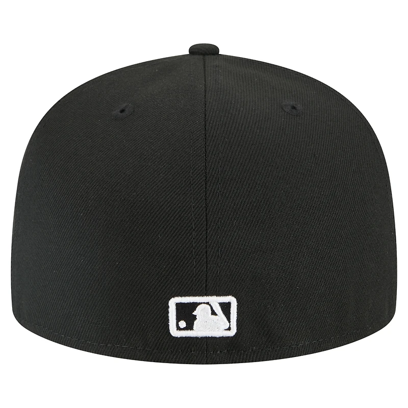 Casquette ajustée Tri-Hit 59FIFTY noire des Twins du Minnesota pour homme de New Era