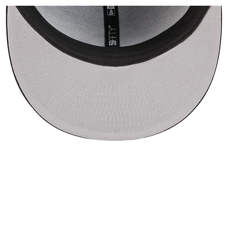 Casquette ajustée Tri-Hit 59FIFTY noire des Twins du Minnesota pour homme de New Era