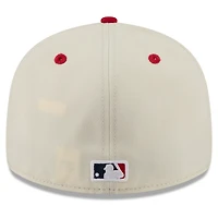 Men's New Era Cream/Red Minnesota Twins USA 250 Fourth of July Low Profile 59FIFTY Fitted Hat