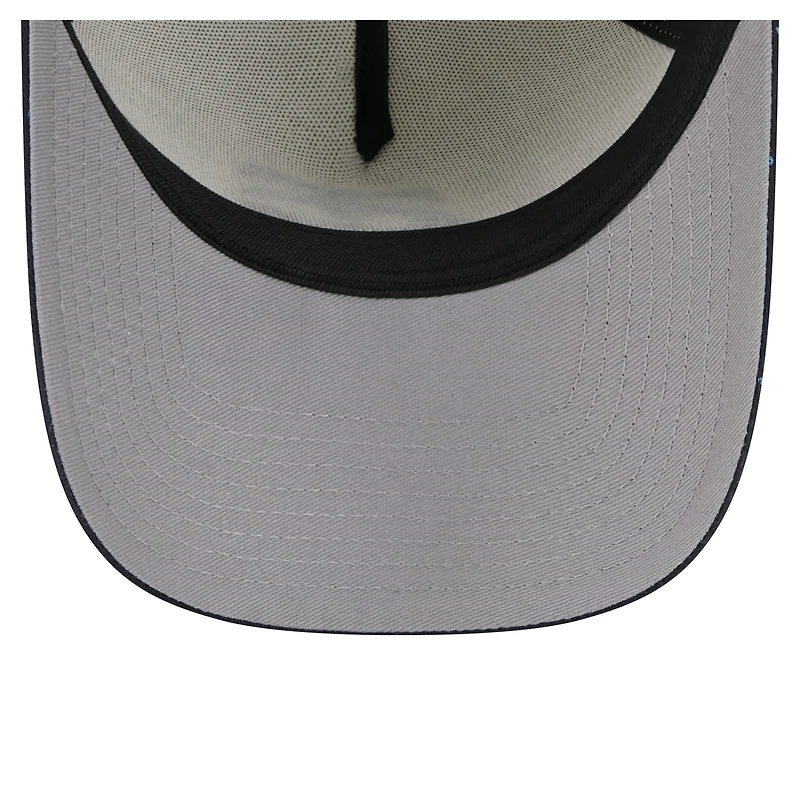 Men's New Era  Cream Minnesota Twins Speckle A-Frame 9FORTY Adjustable Hat