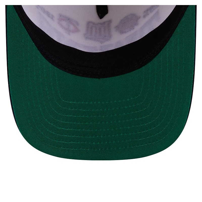 Men's New Era Cream Minnesota Twins Throwback Tri-Hit A-Frame 9FIFTY Adjustable Hat
