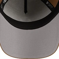 Men's New Era Khaki Minnesota Twins A-Frame 9FORTY Adjustable Hat