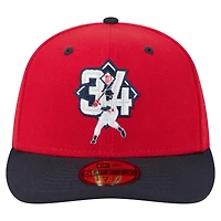 Casquette ajustée 59FIFTY Kirby Puckett rouge des Twins du Minnesota pour homme de New Era