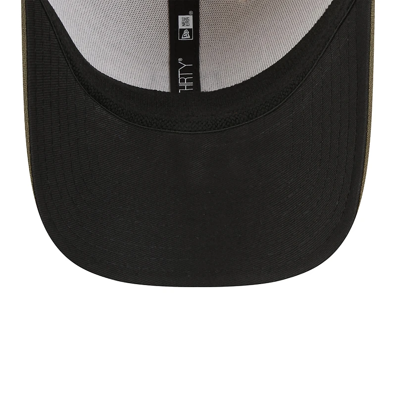 Men's New Era Light Beige/Olive Minnesota Twins 2025 Armed Forces Day 39THIRTY Flex Hat