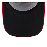 Men's New Era Navy/Red Minnesota Twins 2025 MLB Diamond Hero Edition A-Frame 9FORTY Adjustable Hat