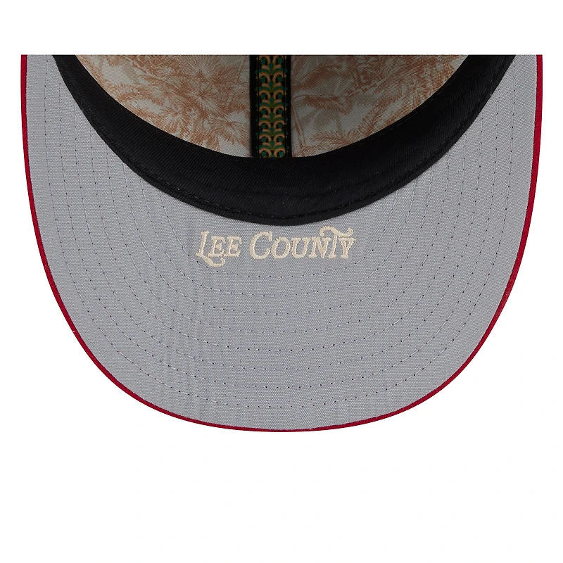 Casquette ajustée New Era 59FIFTY pour homme, bleu marine et rouge, Minnesota Twins, entraînement de printemps 2026