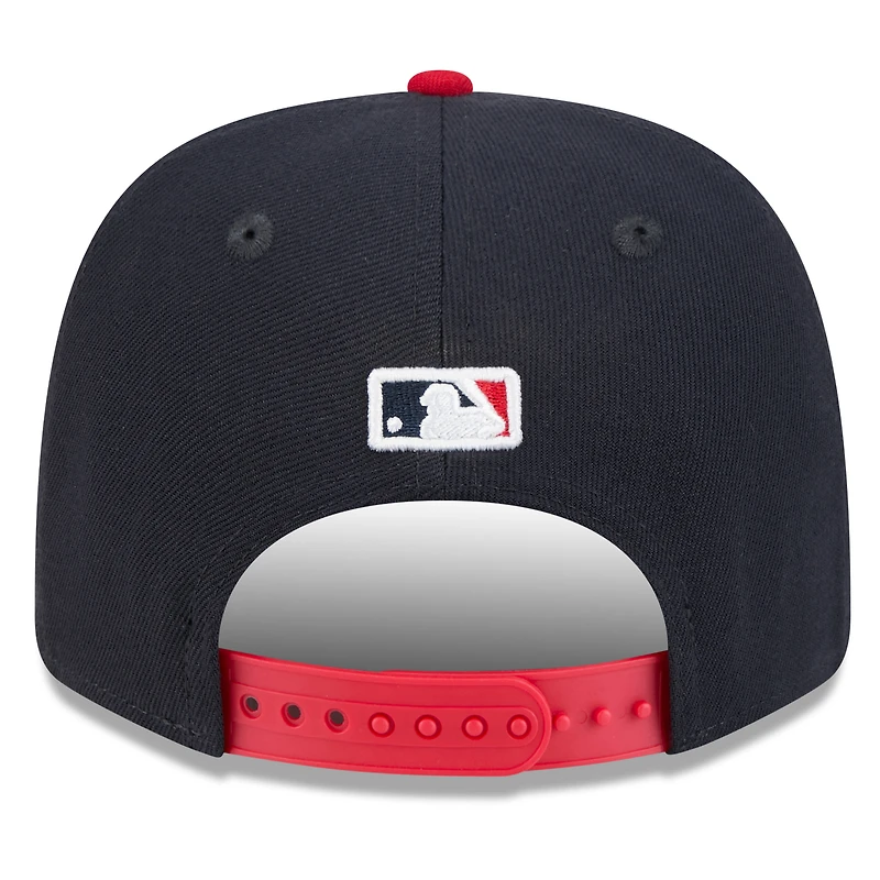 Casquette ajustable New Era bleu marine/rouge Minnesota Twins 2026 Spring Training 9SEVENTY pour homme