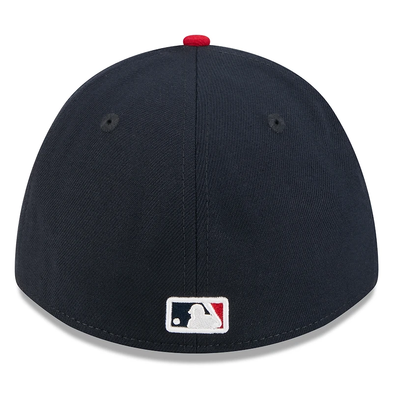 Men's New Era  Navy/Red Minnesota Twins 2026 Spring Training M-Crown 39THIRTY Flex Hat