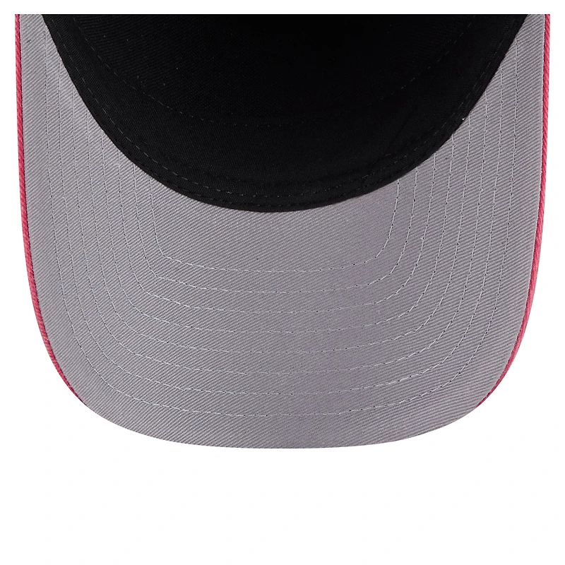 Casquette ajustable New Era bleu marine/rouge Minnesota Twins en feutre M-Crown 9FORTY pour homme