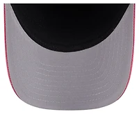Casquette ajustable New Era bleu marine/rouge Minnesota Twins en feutre M-Crown 9FORTY pour homme