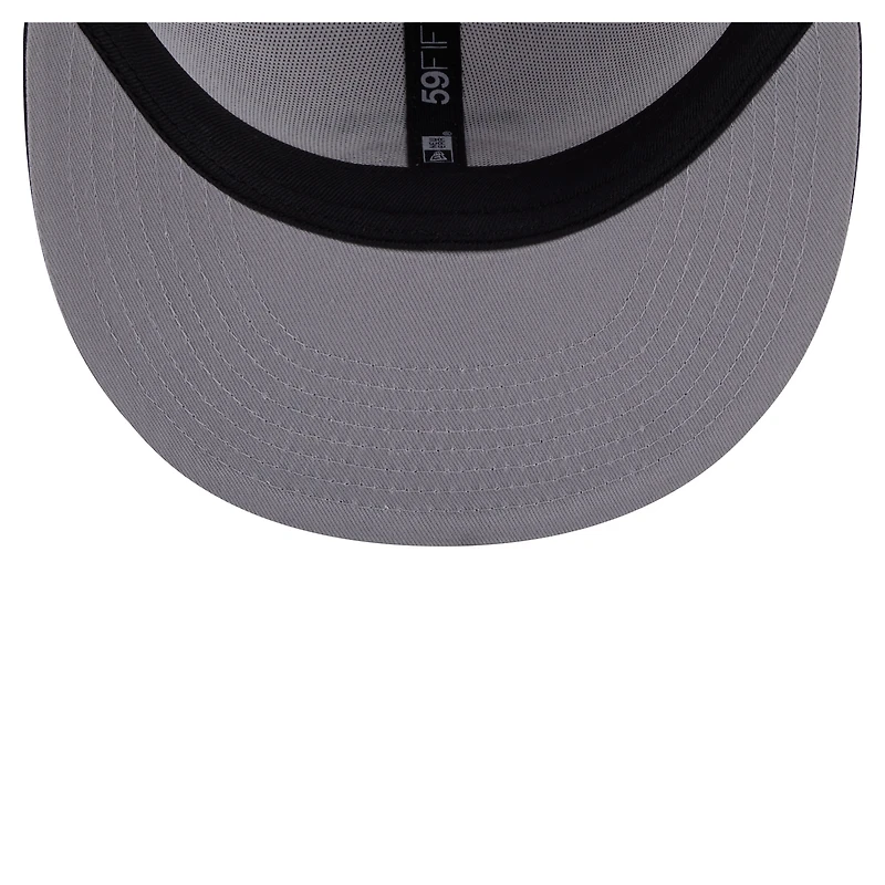 Casquette ajustée 59FIFTY Paint Stroke des Twins du Minnesota New Era bleu marine/blanc pour homme