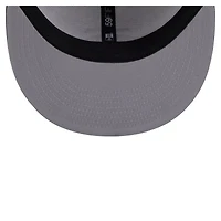 Casquette ajustée 59FIFTY Paint Stroke des Twins du Minnesota New Era bleu marine/blanc pour homme