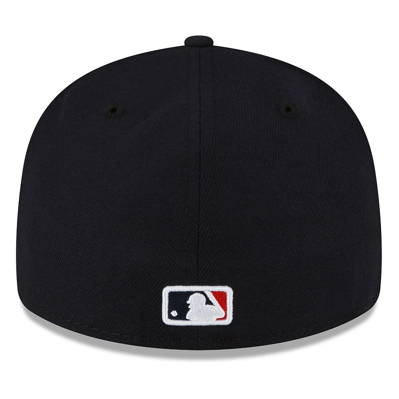 Casquette ajustée 59FIFTY Home pour homme, bleu marine Minnesota Twins 2023 Authentic Collection Low Profile