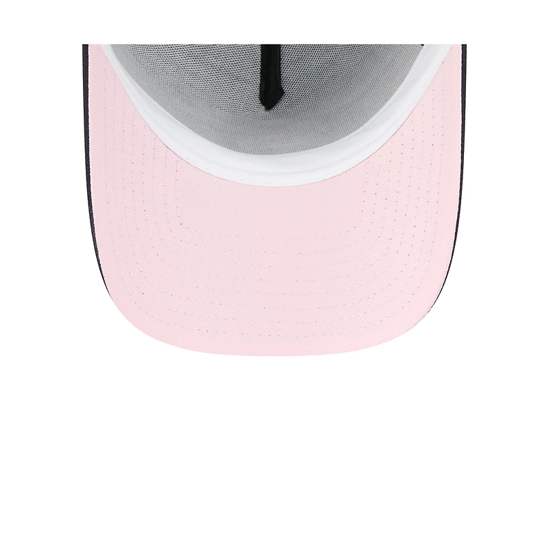 Casquette camionneur ajustable 9FORTY bleu marine New Era pour homme, motif Big League Chew A-Frame, Twins du Minnesota 2025