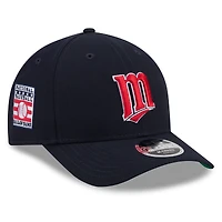 Casquette ajustable New Era M-Crown pour homme, bleu marine, Minnesota Twins, Temple de la renommée du baseball 2026