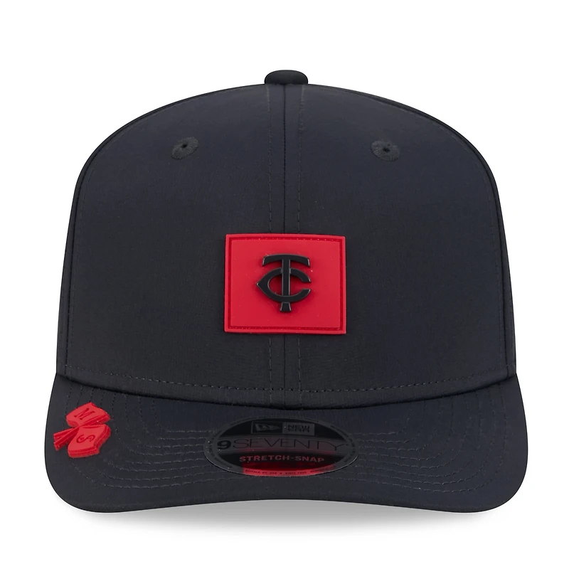 Men's New Era  Navy Minnesota Twins 2026 Clubhouse 9SEVENTY Adjustable Hat