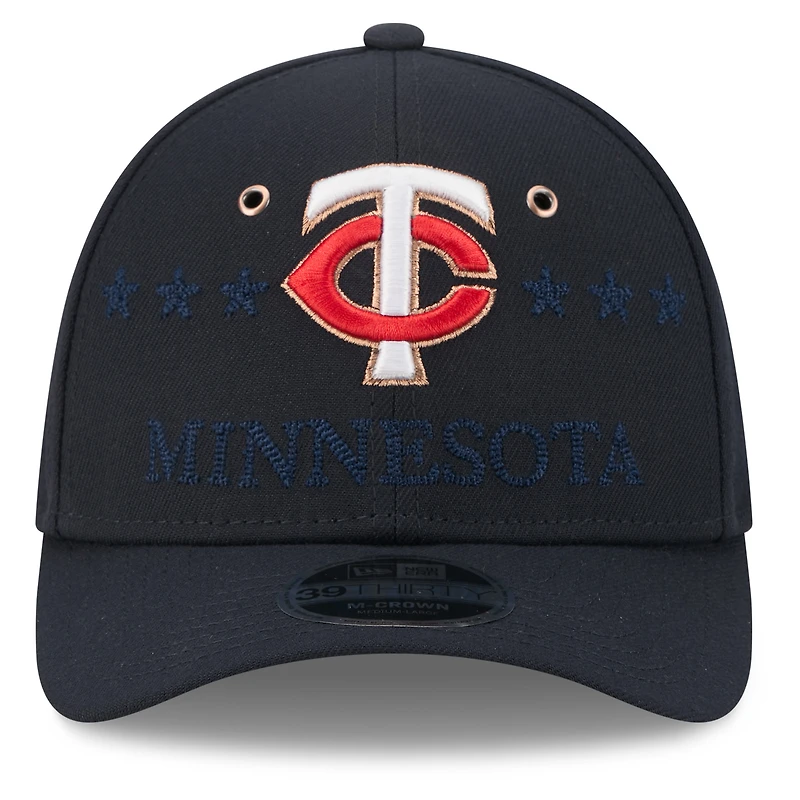Men's New Era Navy Minnesota Twins 2026 MLB All-Star Game 39THIRTY Flex Hat
