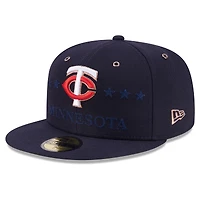 Men's New Era Navy Minnesota Twins 2026 MLB All-Star Game 59FIFTY Fitted Hat