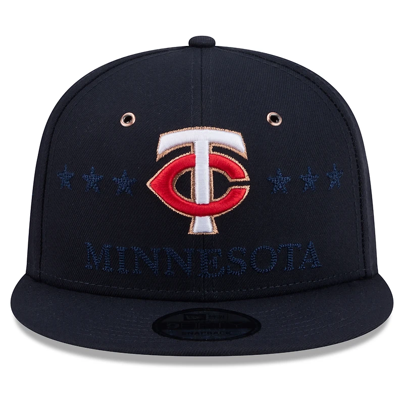 Men's New Era Navy Minnesota Twins 2026 MLB All-Star Game 9FIFTY Snapback Hat