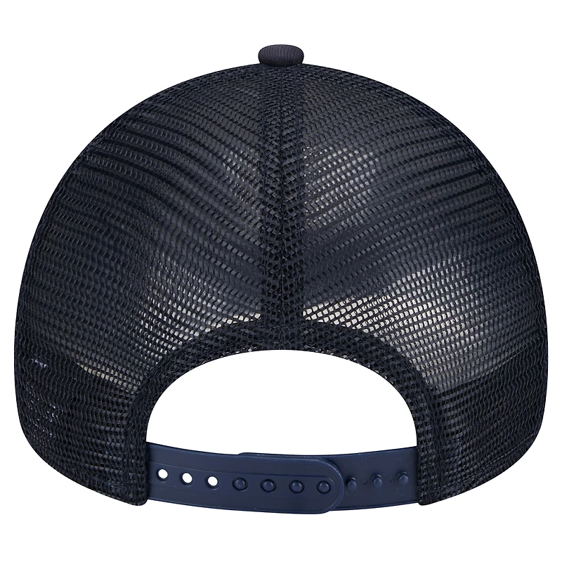 Casquette ajustable 9FORTY A-Frame Trucker bleu marine pour homme des Minnesota Twins de New Era