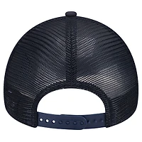 Casquette ajustable 9FORTY A-Frame Trucker bleu marine pour homme des Minnesota Twins de New Era