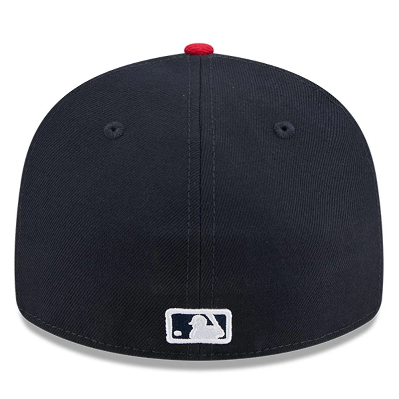Casquette ajustée à profil bas 59FIFTY bleu marine pour homme des Twins du Minnesota, Temple de la renommée baseball