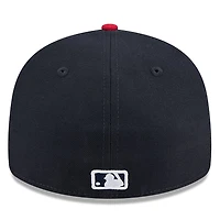 Casquette ajustée à profil bas 59FIFTY bleu marine pour homme des Twins du Minnesota, Temple de la renommée baseball