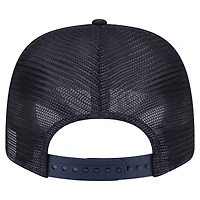 Casquette extensible à bouton-pression New Era bleu marine avec drapeau des Twins du Minnesota 9SEVENTY pour homme