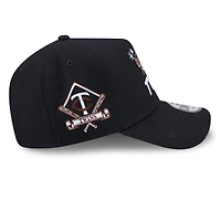 Men's New Era Navy Minnesota Twins Looney Tunes A-Frame 9FORTY Adjustable Hat