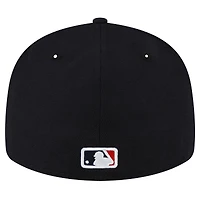 Casquette ajustée 59FIFTY à profil bas du Temple de la renommée baseball national des Minnesota Twins New Era pour hommes, bleu marine
